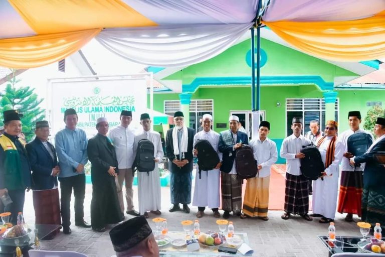 MUI Sumut, Resmikan gedung MUI batubara bersama Pj Bupati Batubara Heri Wahyudi Marpaung di limapuluh