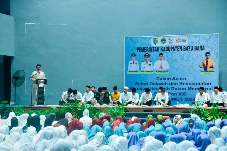 Penjabat (Pj) Bupati Batu Bara berharap , PON XXI Aceh – Sumut 2024 nantinya Bisa menjadi ajang pengembangan serta peningkatan mutu sumber daya manusia dalam bidang olahraga