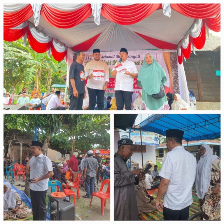 Pasangan Calon Bupati-Wakil Bupati No Urut 3 Menghadiri Tablig Akbar Dan Maulid Nabi Di Desa Titi Merah Kecamatan Lima Puluh Pesisir Pasangan Calon Bupati-Wakil Bupati No Urut 3 Menghadiri Tablig Akbar Dan Maulid Nabi Di Desa Titi Merah Kecamatan Lima Puluh Pesisir