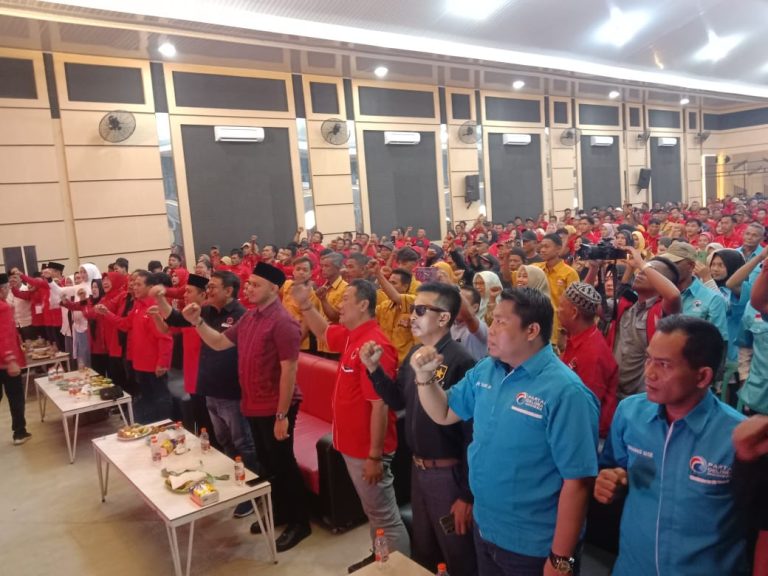 Rakercabsus  PDIP kabupaten Batubara, lakukan Pemantapan Pemenangan Edy-Hasan dan Zahir-Aslam 