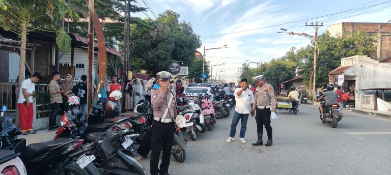 Operasi Patuh Seulawah : Satlantas Lhokseumawe Gencarkan Penyuluhan Keliling, Ajak Warga Tertib Berlalu Lintas