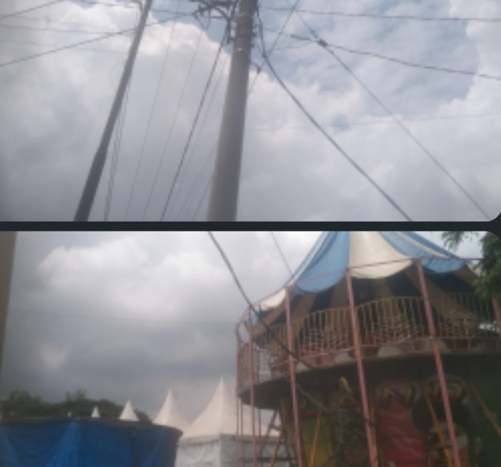 Di Duga Perusahan PLN Persero batu bara jual arus PLN kepada pihak penyelenggara pasar malam di lapangan sei Bejangkar, kecamatan Seibalai,kabupaten Batu Bara.sumut Di Duga Perusahan PLN Persero batu bara jual arus PLN kepada pihak penyelenggara pasar malam di lapangan sei Bejangkar, kecamatan Seibalai,kabupaten Batu Bara.sumut