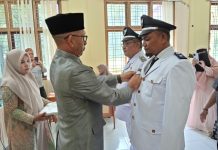 Resmi di lantai Guchik Gampoeng Cot Barat Tanoh Luas Aceh Utara. Saiful Bahri