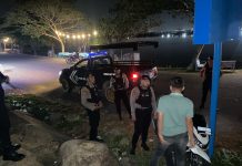 Polres Lhokseumawe- melakukan Patroli Malam, Fokus Cegah Kenakalan Remaja