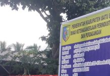 Pembangunan Pondasi sarana gedung balai latihan kerja Kabupaten Batubara, disorot, besi berkarat dan Tidak ulir digunakan