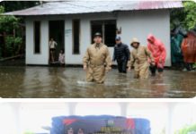 Pemerintah Kota Lhokseumawe Provinsi Aceh Tinjou dan Bantu Logistik kepada Korban Banjir di Kota Lhokseumawe Terdampak Bersama Ketua TP PKK Aceh*