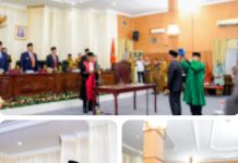 Nurhaji Dilantik Jadi Pimpinan DPRD BatuBara, dari Fraksi Gerindra 