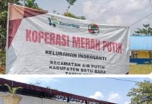 Pembangunan KDMP kelurahan Indra sakti lamban dan asal jadi serta abaikan UU nomor 28 tahun 1999.