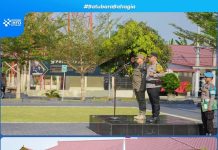 Bupati Batubara Baharuddin Siagian, Gelar Apel Gabuangan bersama Polres Batubara dan TNI