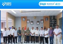 Wakil Bupati Batu Bara Syafrizal, S.E., M.AP., menerima paparan PT Sanmata Cahaya Abadi dalam penyediaan Air bersih