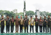 Bupati Batu Bara Hadiri Penutupan Dikmaba Infanteri TNI AD Gelombang I TA 2026