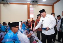 *Bupati Batu Bara Lepas Keberangkatan Jemaah Calon Haji Batu Bara ke Tanah Suci*