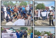 Aksi unjuk Rasa Damai Ke Lapas Kelas IIA Labuhan Ruku, Disambut Baik Oleh Kalapas Labuhan Ruku